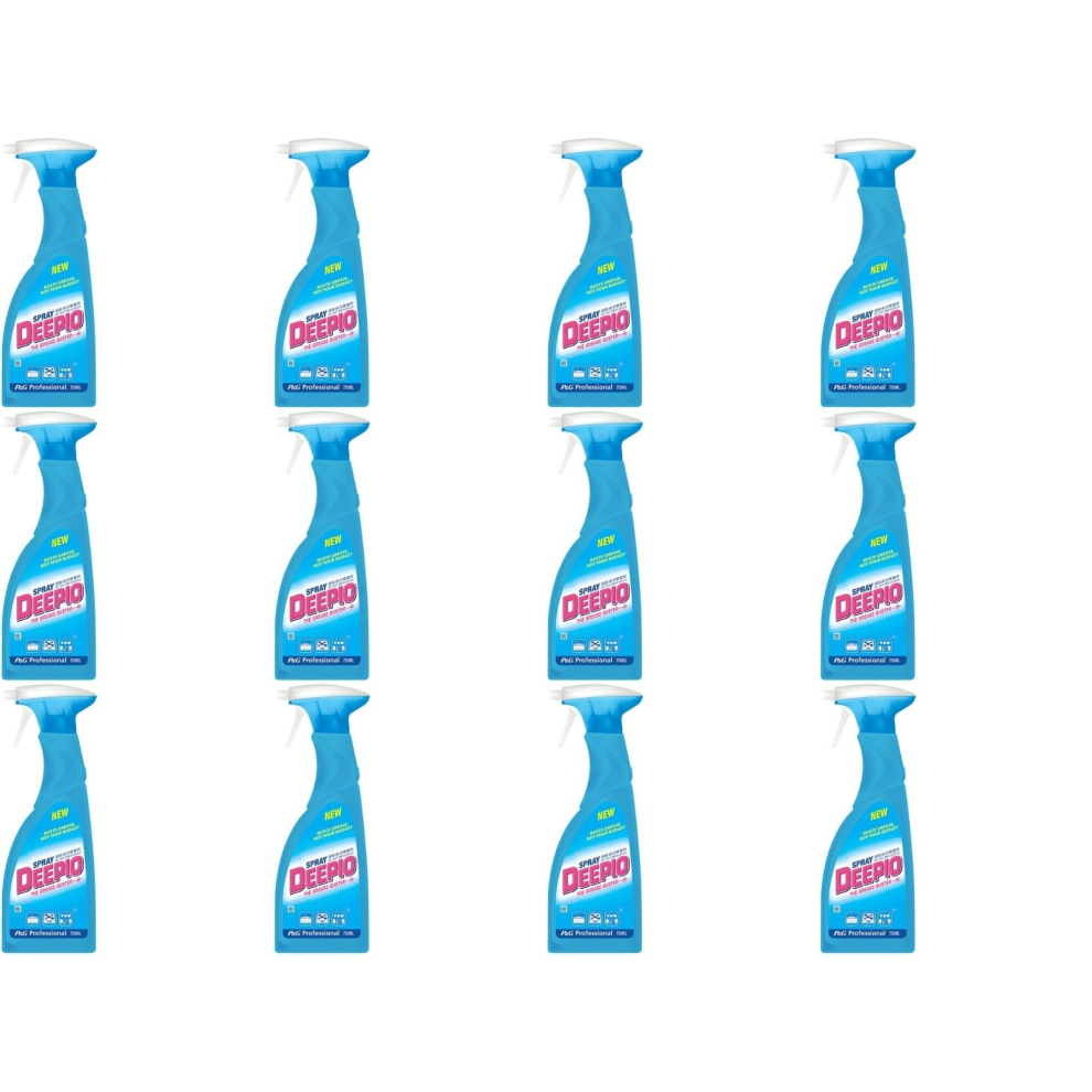 Deepio Professional Degreaser Spray 750ml (Pack of 12)