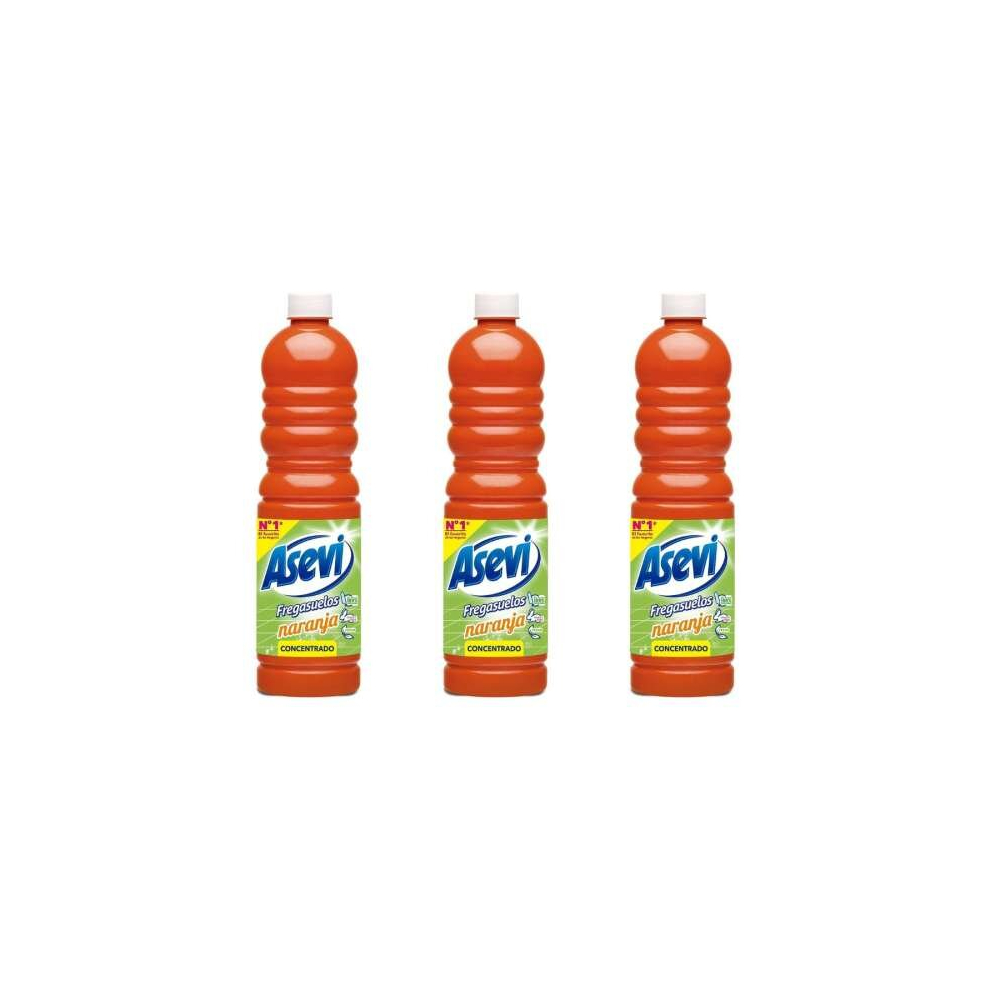 Asevi General Purpose Cleaner 1L (Orange) (Pack of 3)