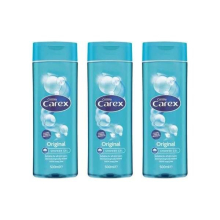 Carex Shower Gel Original, 100% Soap Free, 500ml (Pack of 3)