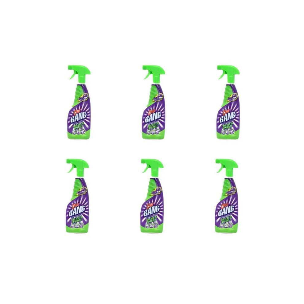Cillit Bang Power Spray Grease & Sparkle 750ml (Pack of 6)