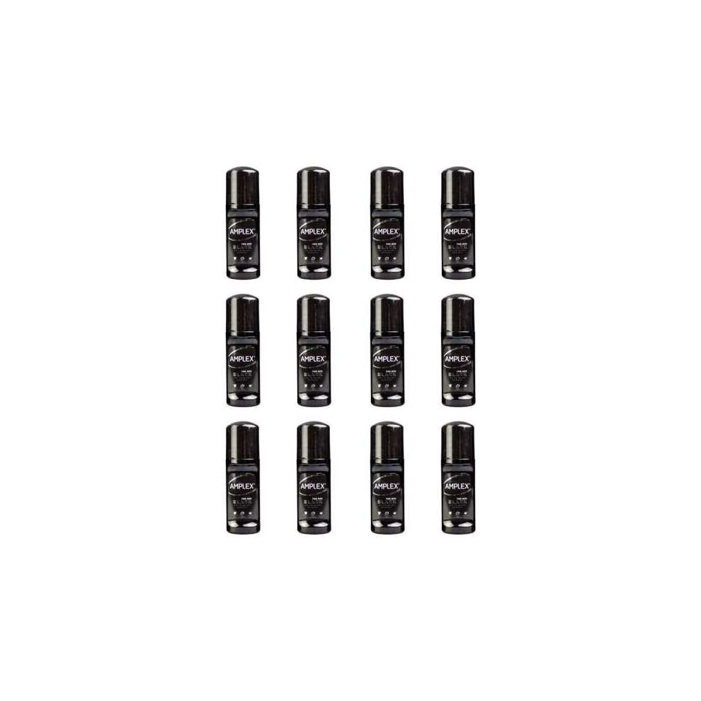 Amplex Roll On Deo Black For Men 50ml (Pack of 12)