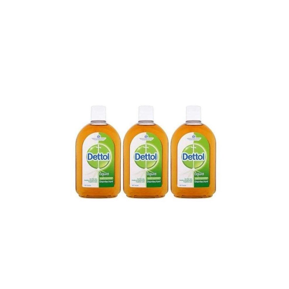 Dettol Original Liquid Antiseptic Disinfectant, 500ml (Pack of 3)