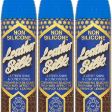 Aristowax Leather Silk Non Silicone Shine and Conditioner, 250ml (blue Bottle) (Pack of 3)