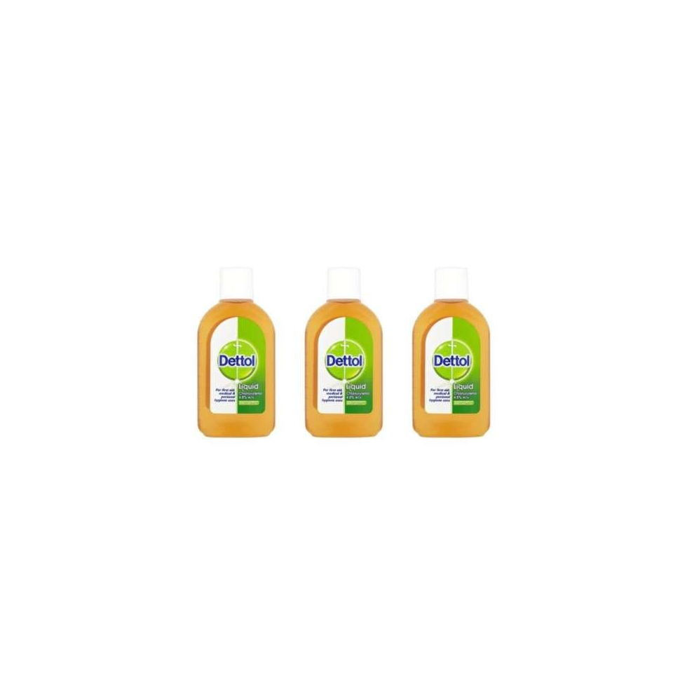 Dettol Original Antiseptic Disinfectant Liquid (250ml) (Pack of 3)