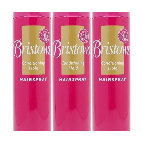 Bristows Conditiong Hold Hairspray 300ml (Pack of 3)