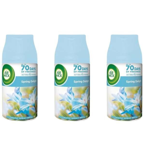 Airwick Freshmatic Max Refill, Pure Spring Delight, 250ml (pack Of 3 