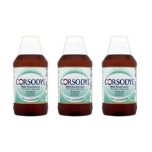 Corsodyl Mint Mouthwash 300ml (8859) (Pack of 3)