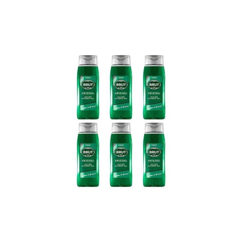 Brut Original Shower Gel 500ml (Pack of 6)