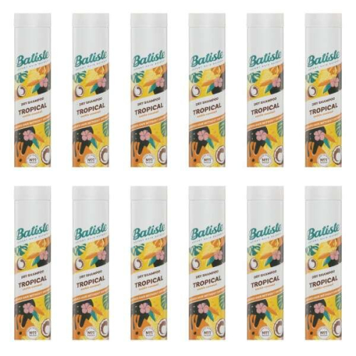 Batiste Dry Shampoo - Tropical, 200ml (Pack of 12)