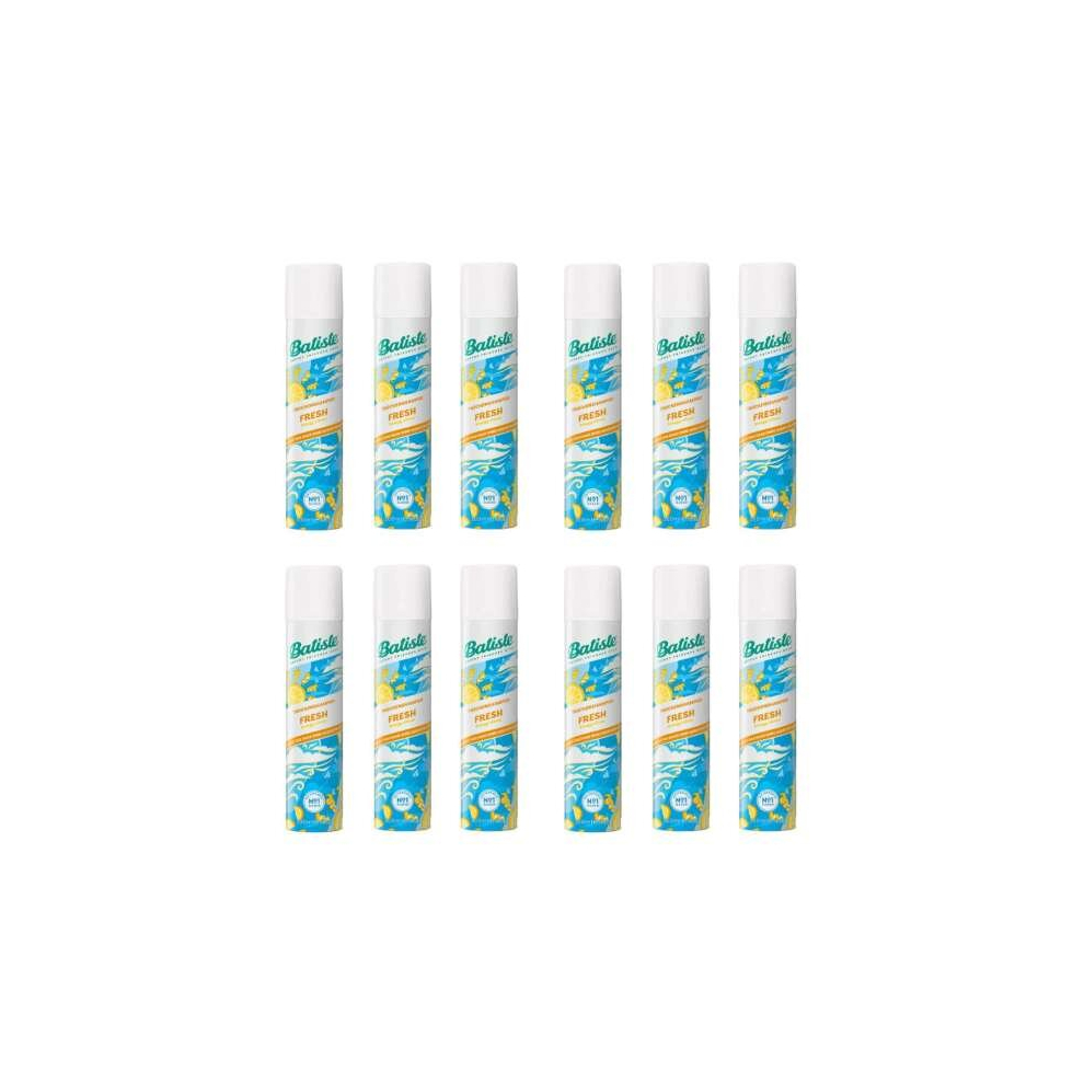 Batiste Fresh Dry Shampoo, 200 ml (Pack of 12)