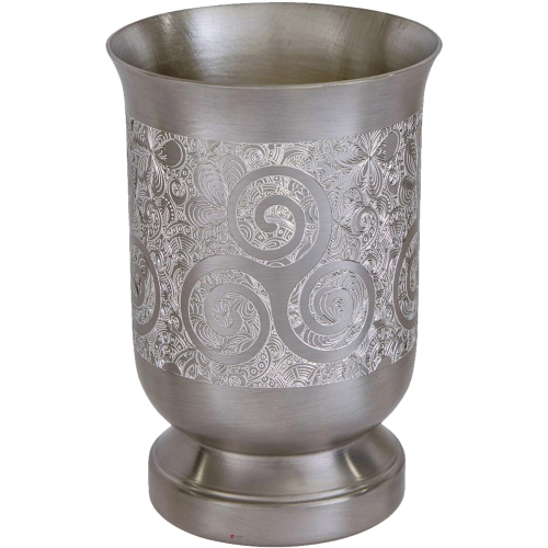 Norse Mussels Design Pewter Beaker Embossed with Mussel Shell Design