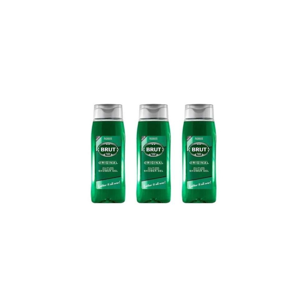 Brut Original Shower Gel 500ml (Pack of 3)