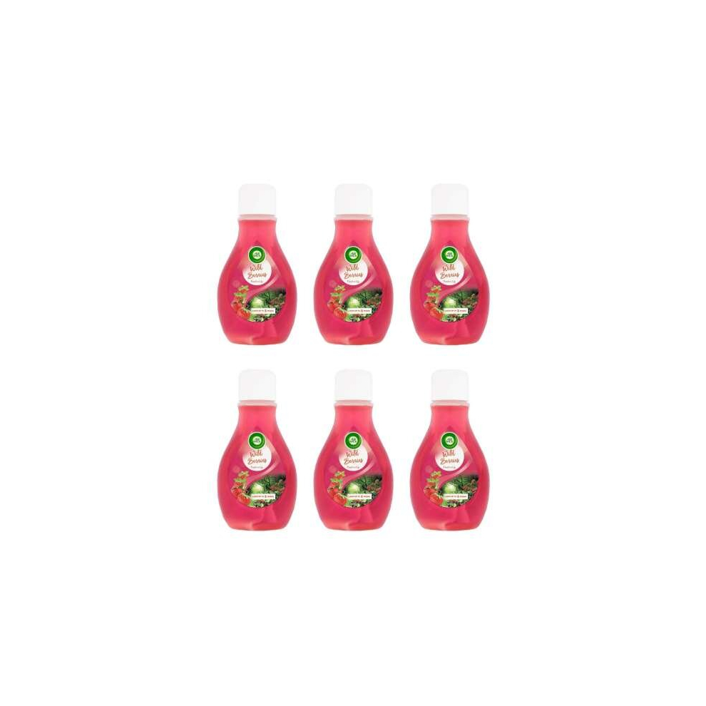 Airwick Fresh 'n' Up wild  Berry 375ml (Pack of 6)