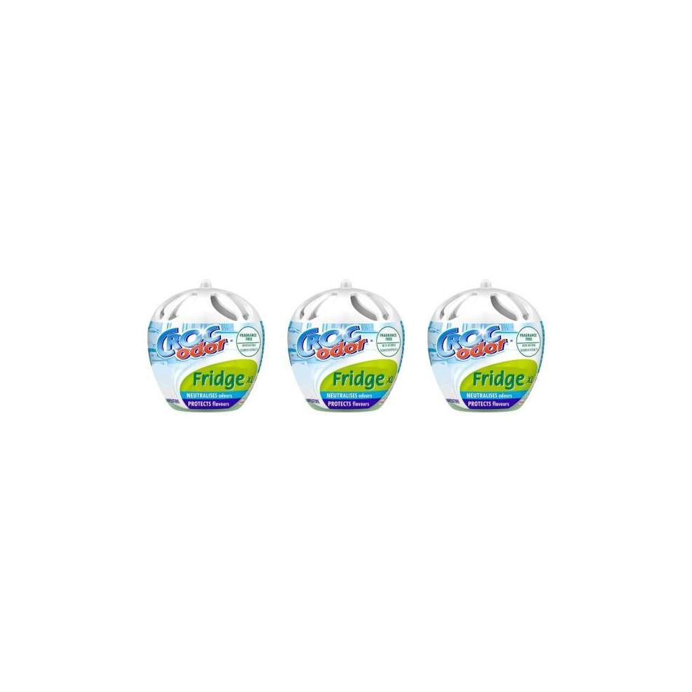 Croc Odor xl Fridge Deodoriser 140 g (Pack of 3)