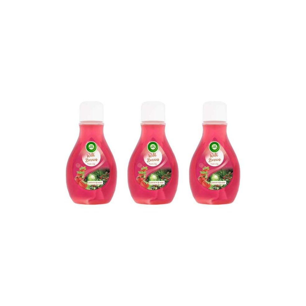 Airwick Fresh 'n' Up wild  Berry 375ml (Pack of 3)