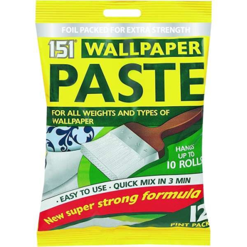 151 Wallpaper Paste 12 Pint Pack (0100/00008A) (Pack of 3) 1