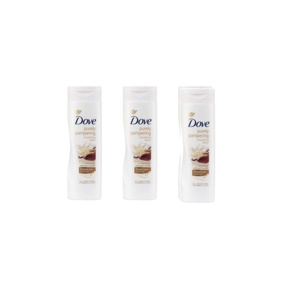 Dove B/Lotion Pampering Nourishing  Shea & Vanilla, 250 ml (Pack of 3)