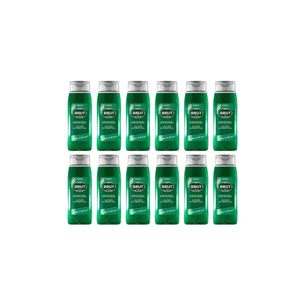 Brut Original Shower Gel 500ml (Pack of 12)