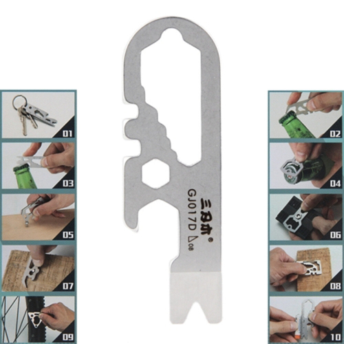 Multifunctional Stainless Key Chain 1