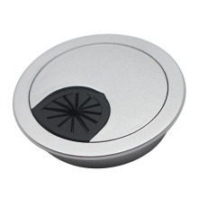 30 PCS Desk Computer Desktop Plastic Round Threading Box Hole Cover, Hole Diameter: 50mm