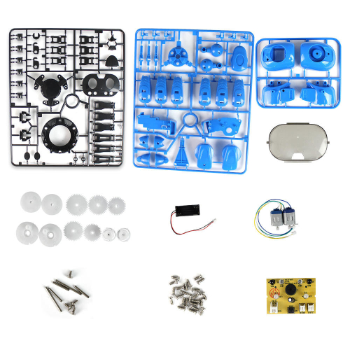DIY Stem 6-Legged Gesture Sensing Infrared Avoid Obstacle Walking Robot Toy 1