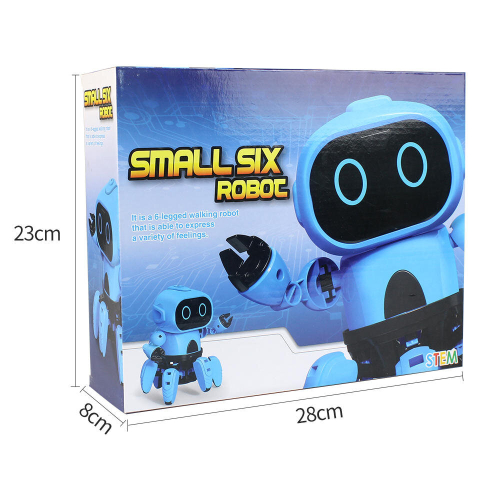 DIY Stem 6-Legged Gesture Sensing Infrared Avoid Obstacle Walking Robot Toy 2