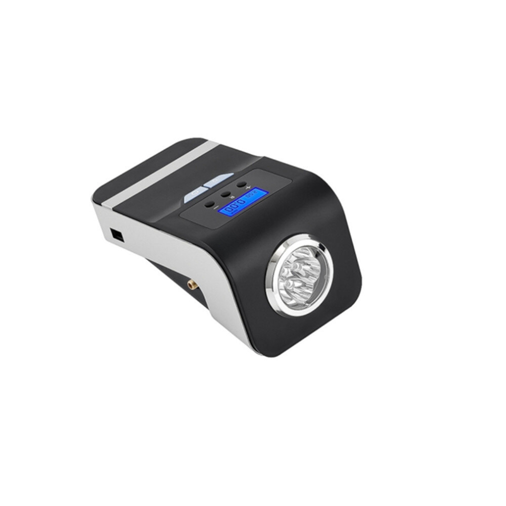 120W Intelligent Led Lights Digital Screen Mini Car Electric Air Compressor Tire Pump With 3.0M Power Cord Dc12v 766262007569