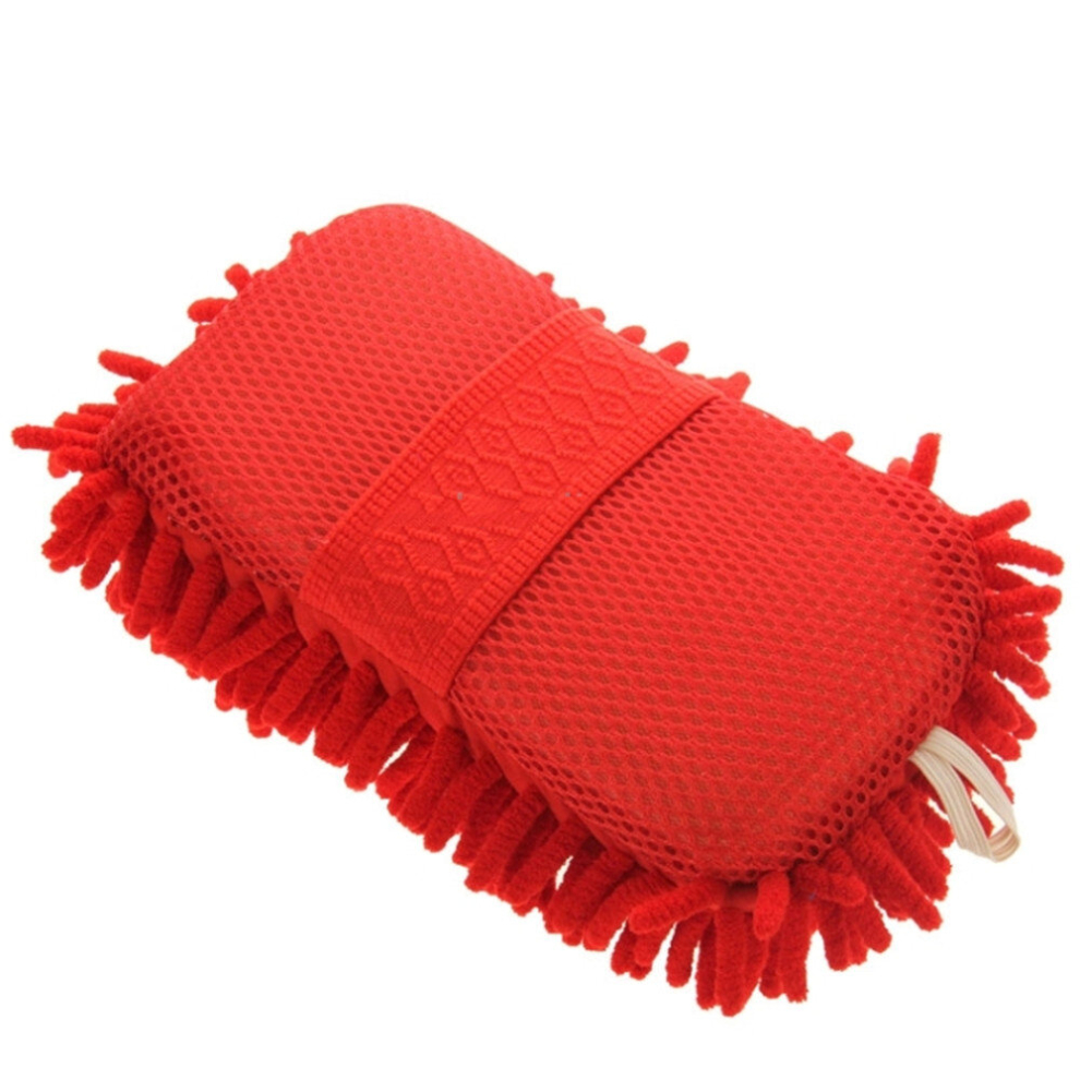 3 Pcs Ultrafine Fiber Chenille Anthozoan Car Washing Gloves Multi-Functional Magic Car Brush 766262007705