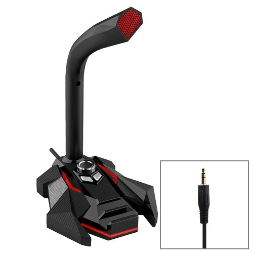 Gk Desktop 3.5Mm Plug Wired Dual Mic Condenser Microphone 1