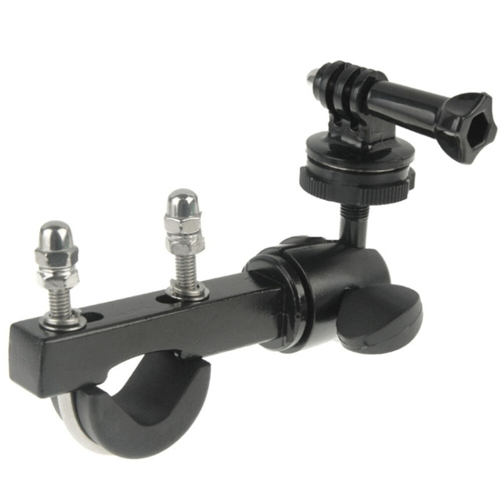 Handlebar Seatpost Big Pole Mount Bike Moto Bicycle Clamp With Tripod Mount Adapter & Screw For Gopro New Hero /Hero6 And Other Action Cameras 8881471561250