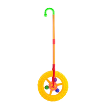 3Pcs Trolley Toys Baby Walker Single Wheel Pusher