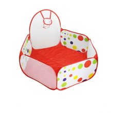 Folding Portable Baby Polka Dot Hexagon Indoor Ball Pool Game Fence 0.9 m in Diameter