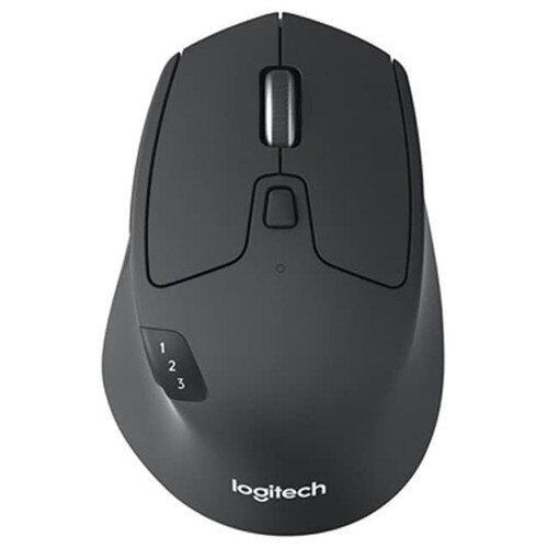 Logitech M720 Multi-device Dual-mode Wireless Mouse 1000DPI Bluetooth Unifying Connection 2 Years Battery Life 8 Buttons