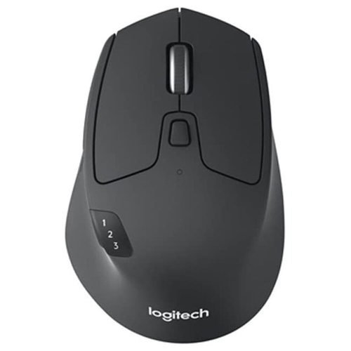Logitech M720 Multi-device Dual-mode Wireless Mouse 1000DPI Bluetooth Unifying Connection 2 Years Battery Life 8 Buttons 1