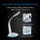 K3 Desktop Omnidirectional Usb Wired Dual Mic With Led Night Light 6
