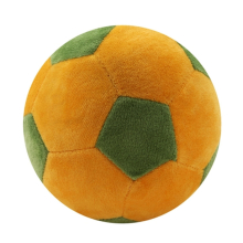 Soccer Ball Pattern Plush Pillow Toy Kids Sports Sofa Toys Room Office Car Decoration Pillow, Diameter: 20cm(Yellow Green)