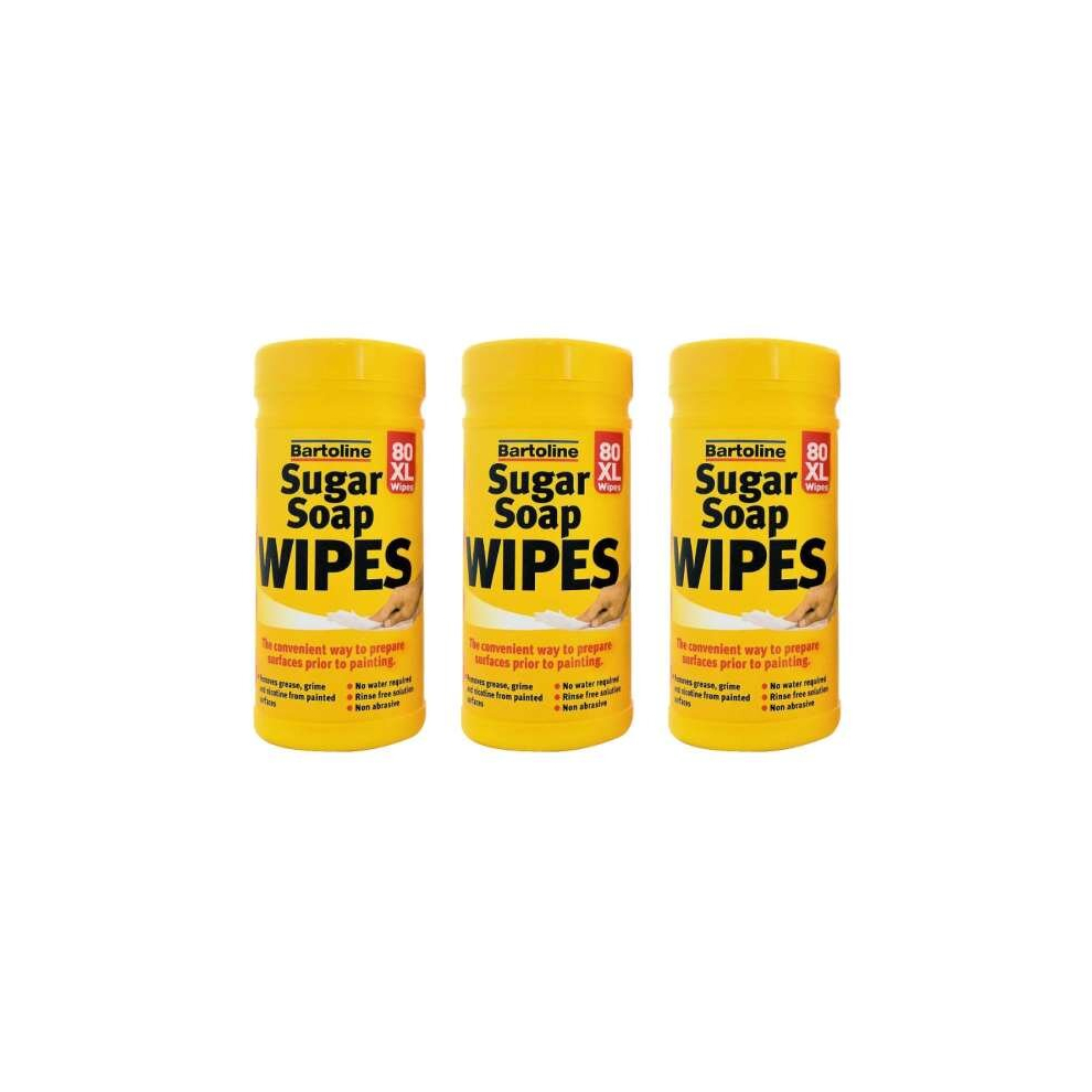 Bartoline Sugar Soap Wipes Pack 80       16950020 (Pack of 3)-image-OPC-PD9TZGQ-NEW