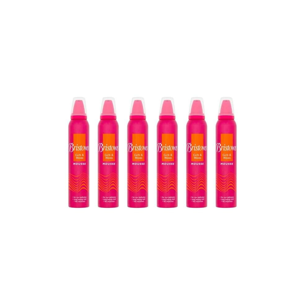 Bristows Mousse Curls and Waves (Pack of 6)