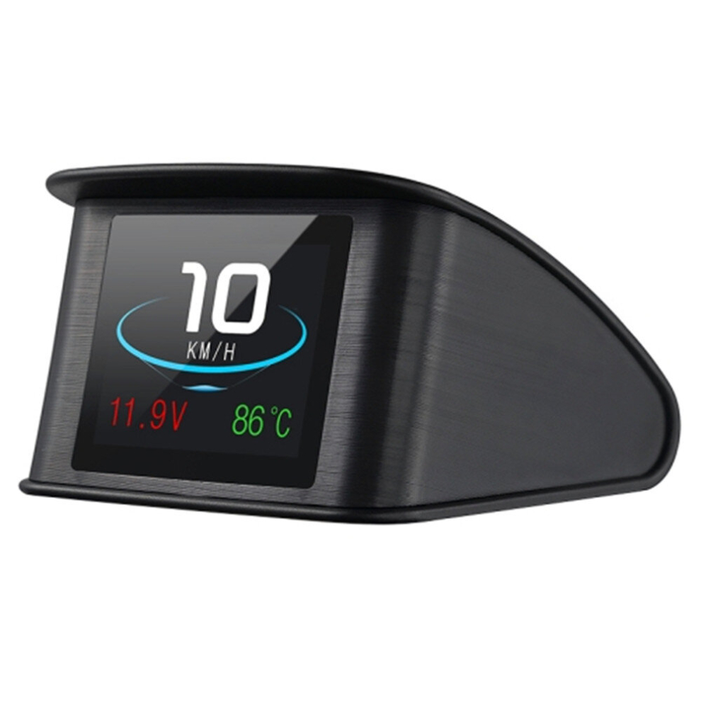 P10 Hud 2.2 Inch Car Obd2 Smart Digital Meter With Tft Lcd Multi-Color, Speed & Rpm & Water Temperature & Oil Consumption & Driving Distance 6913664863420