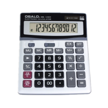 OS-1200V 12 Digits Desktop Calculator Solar Energy Dual Power Calculator