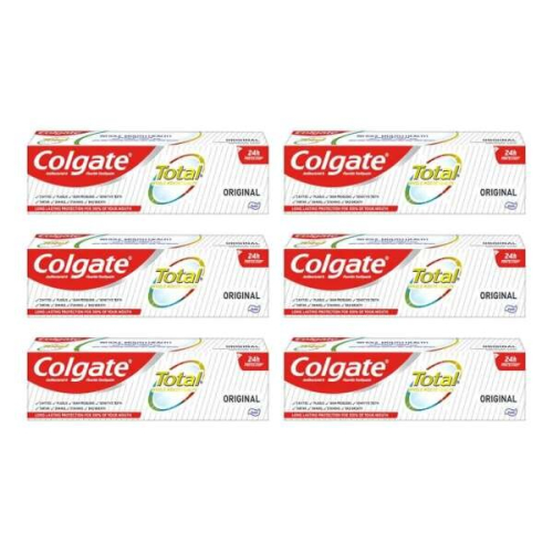 Colgate Colgate Total Original Care Toothpaste, 75ml (Pack of 6)