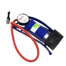 Portable Foot Operated Cylinder Tire Pump Inflator for Basketball Bicycle(Blue)