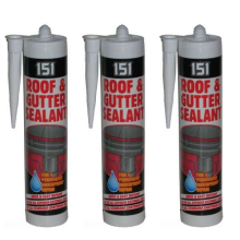 151 Roof & Gutter SEALANT, Black (Pack of 3)