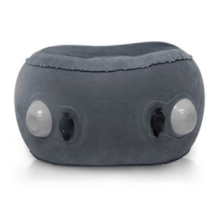 Inflatable Foot Pad Travel Office Foot Pad(Dark Grey)