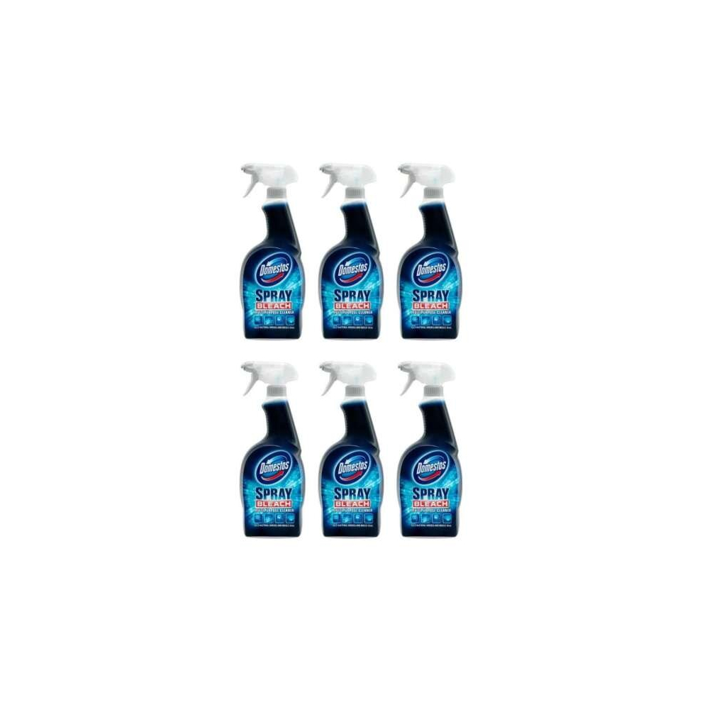 Domestos Bleach Multipurpose Spray 700ml (Pack of 6)