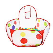 Folding Portable Baby Polka Dot Hexagon Indoor Ball Pool Game Fence 1.2 m in Diameter
