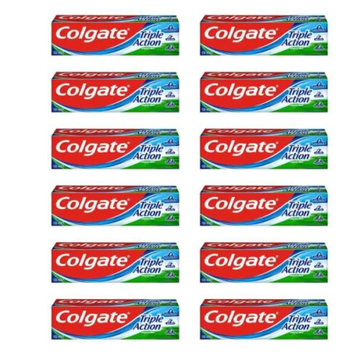 Colgate Colgate Triple Action Toothpaste 100 ml (Pack of 12)