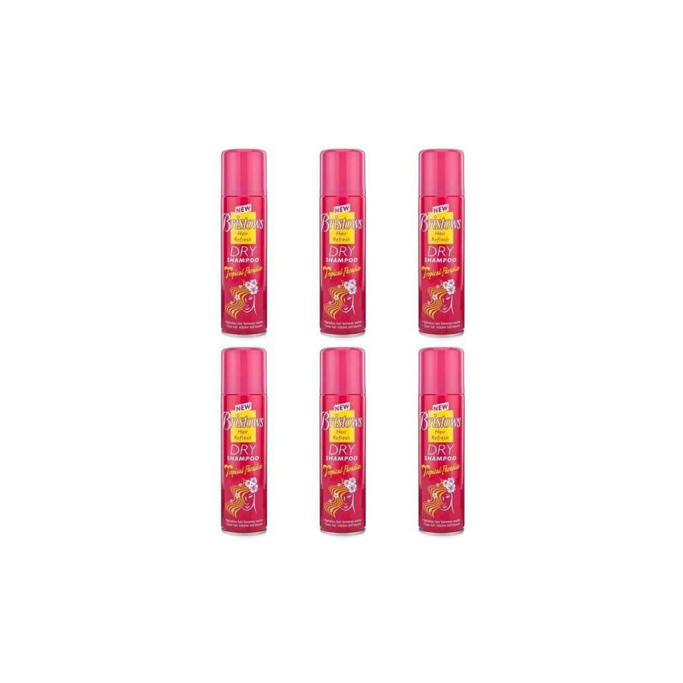 Bristows Tropical Paradise Dry Shampoo 150Ml (Pack Of 6)