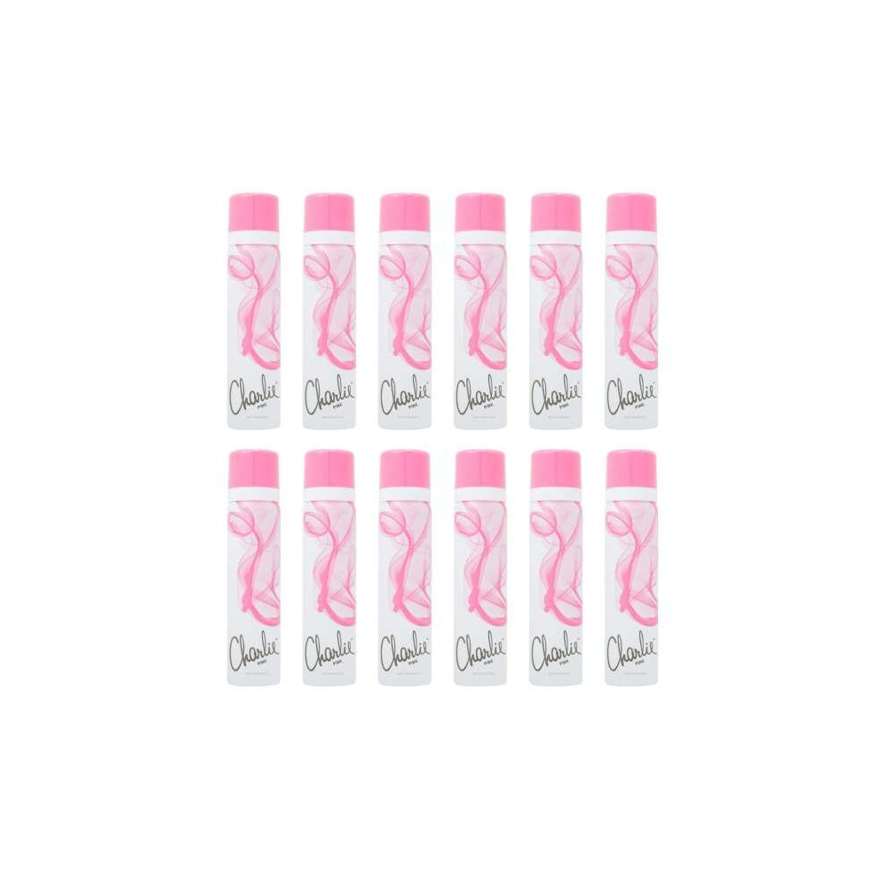 Charlie Pink Perfumed Body Spray 75ML (Pack of 12)