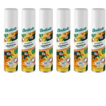 Batiste Dry Shampoo - Tropical, 200ml (Pack of 6)